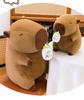 Capybara Plush Pillow Doll - Cute Large Stuffed Toy for Children