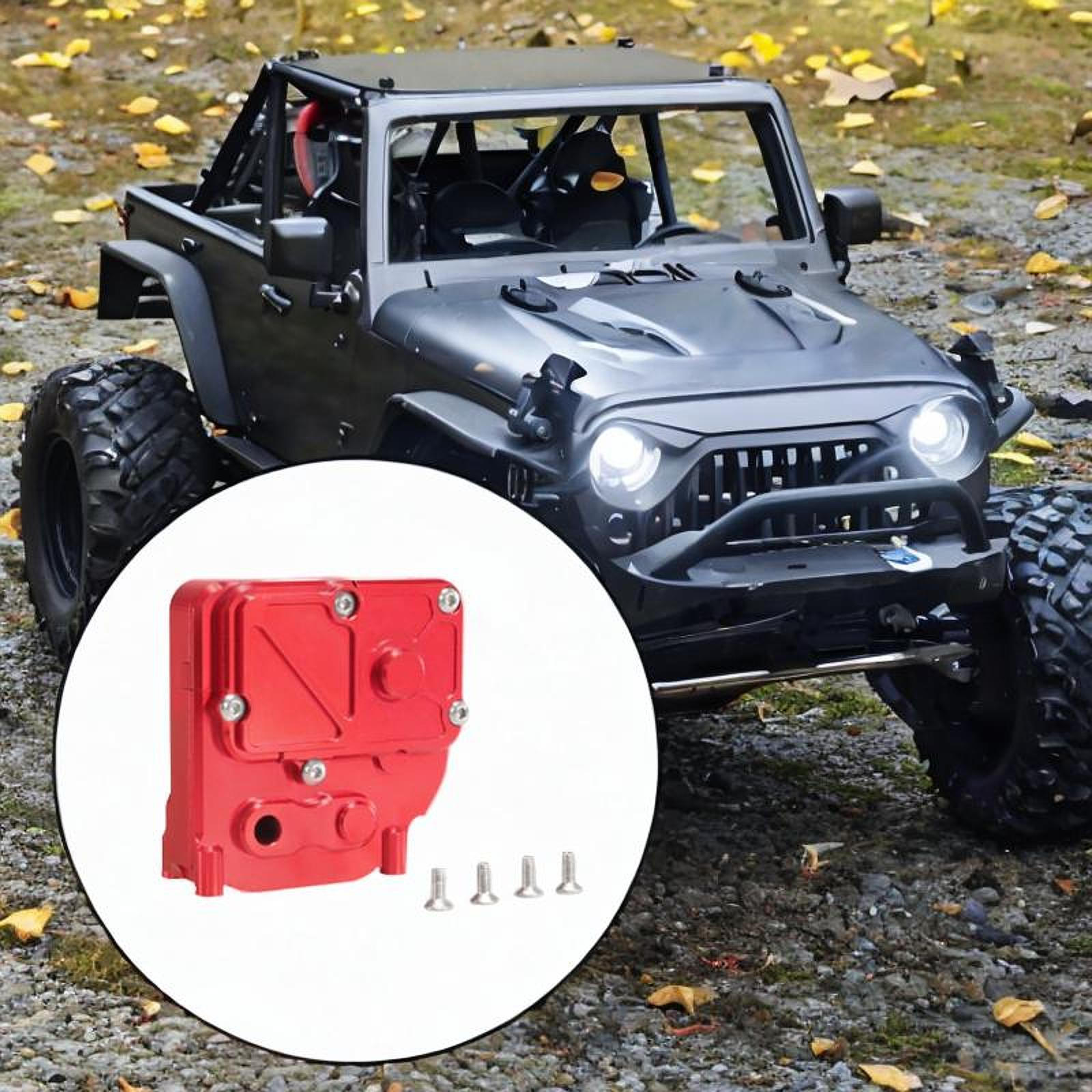 

1/12 Remote Control Car Gearbox House Aluminum DIY Modified for Vehicle червоний