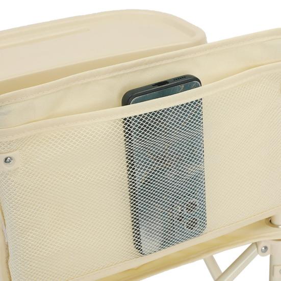 Portable 3-in-1 Baby Booster Seat Cozy Floor Seat with Feeding Tray Foldable Toddler Booster with Safety Belt And Storage Bag for Travel Dining