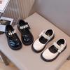 New Autumn Fashion Versatile British Style Girls Soft Sole Comfortable Leather Shoes