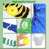 Green Mario Costume Set: Hat, Dress, Gloves, Mustache, Suspenders