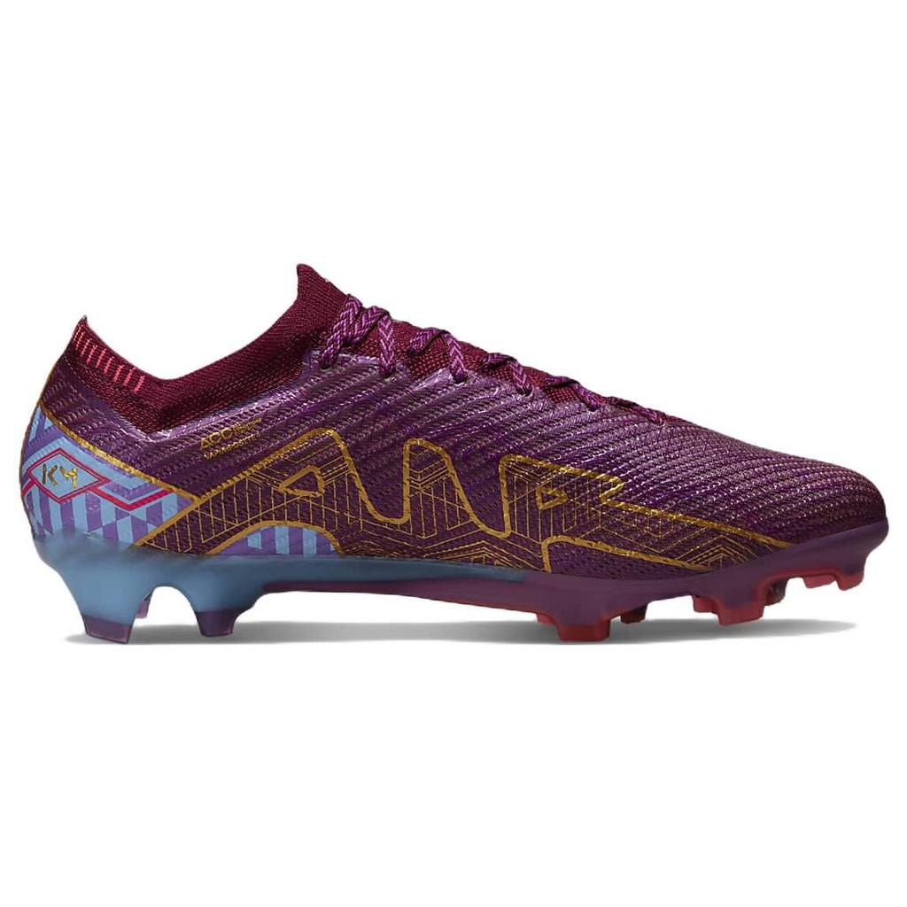 Kylian Mbappé X Nike Zoom Mercurial Vapor 15 Elite FG Dark Beetroot Men Sneakers Purple University-Blue Vivid-Purple DR9996-694