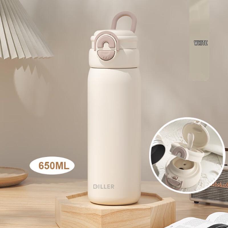 Diller 316L Stainless Steel Dual-Drink Insulated Bottle