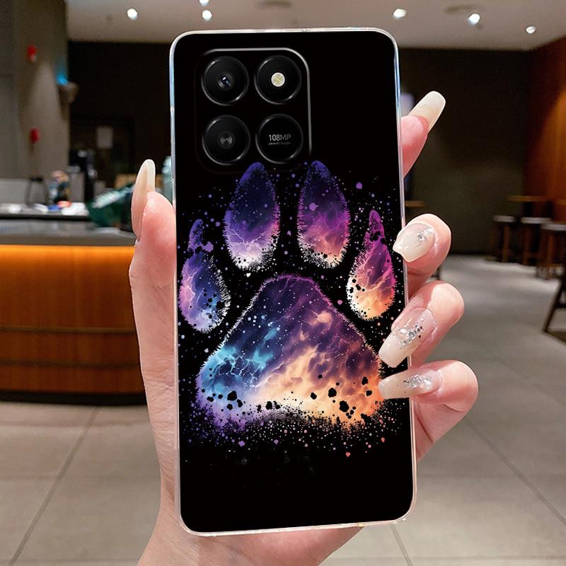 For Honor X7D Honor 400 Smart 4G 5G Luxury Dragon Cute Cool Boys Girls Soft silicone Phone Case Back Cover Transparent TPU Shell