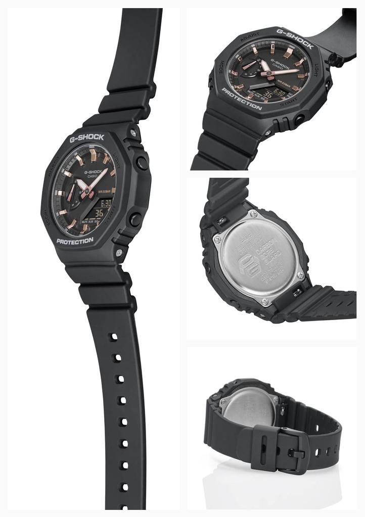 Casio Model Black G-Shock Watch, Mid-Size GMA-S2100-1AJF, Unisex,