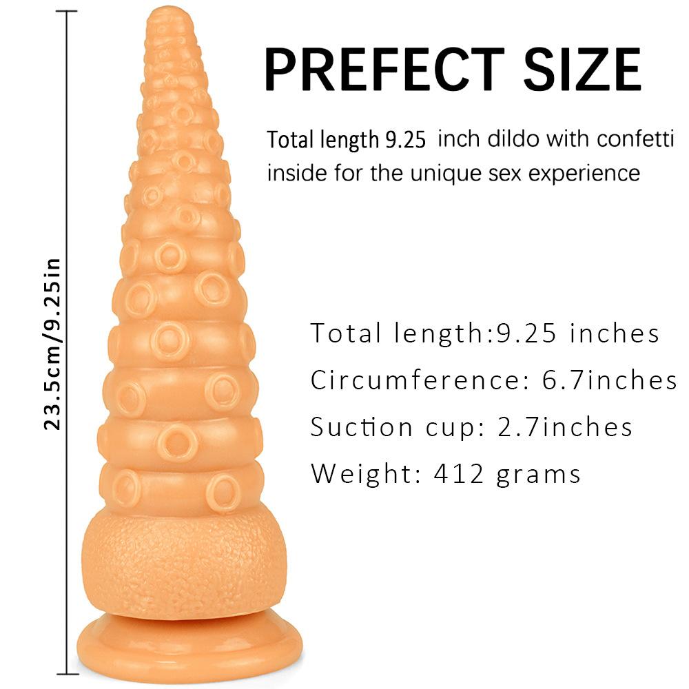 Oktopus Fußdildo Analplug Großes Masturbationsgerät Erweiterung Analgerät Pagode Hinterhof Zugperlen Sexy Erwachsene Produkte
