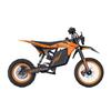 HillMiles MilePop 1 Elektrisches Dirtbike Offroad-Motorrad für Teenager 48V 25Ah Abnehmbare Batterie