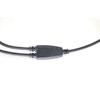 1 X Helicopter Aviation Headphone Adapter Cable For 7.1mm To GA Dual Plug 40cm