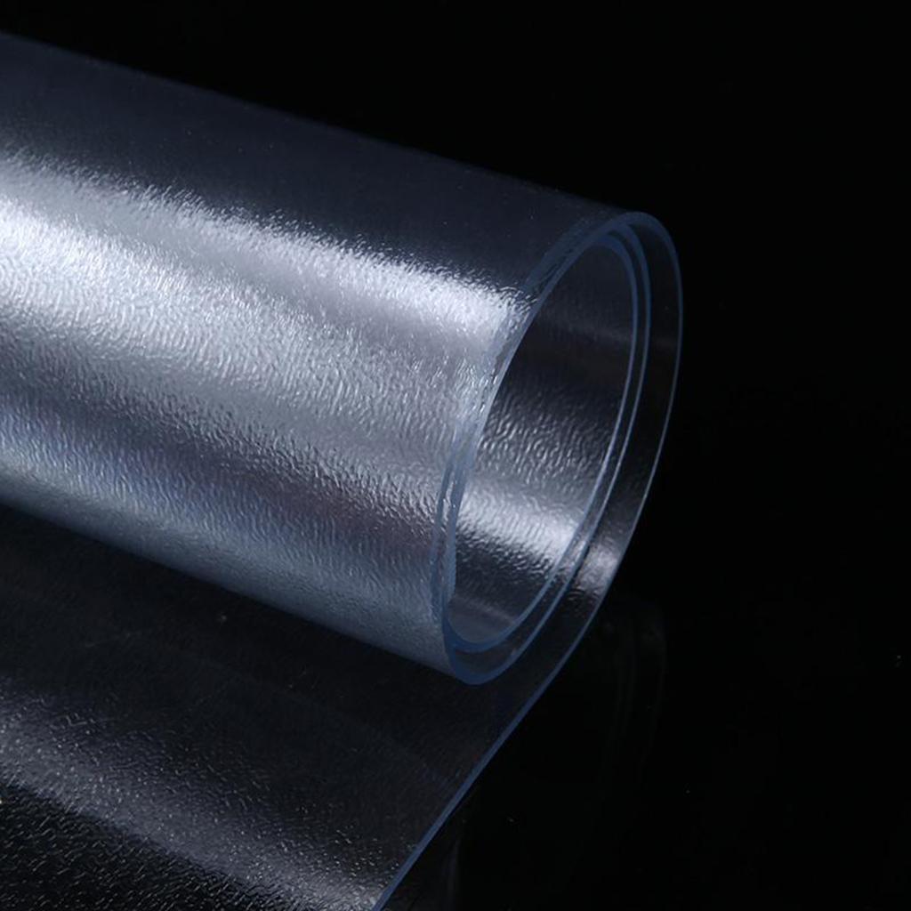 Office Mat for , PVC Transparent Low Pile Carpeted Mats for Computer Desk Without Curling