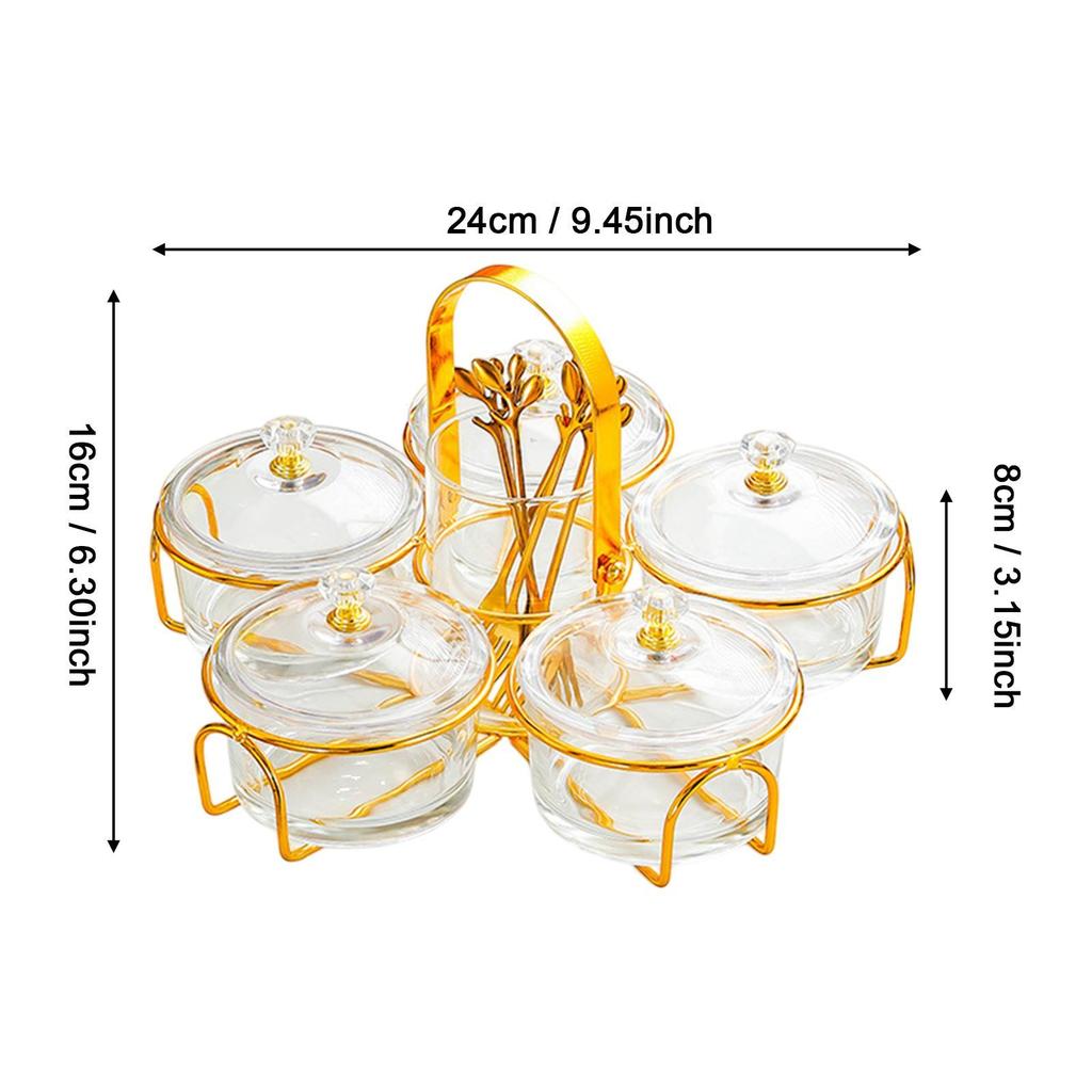 Candy and Nut Dishes Dried Fruit Snack Serving Plate for Candy Cakes Cookies