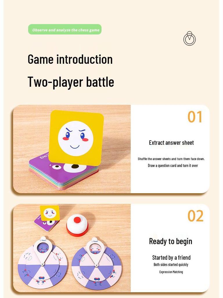 Toddler Brain-Teaser: Wooden Face-Changing Game for Early Education & Parent-Child Interaction
