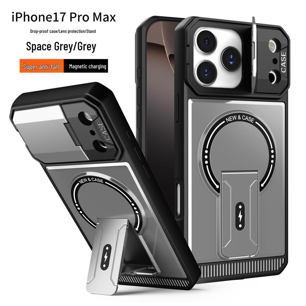 Samsung S25 ULTRA Magnetic Mecha Phone Case with Full Lens Cover & Anti-Drop Protection