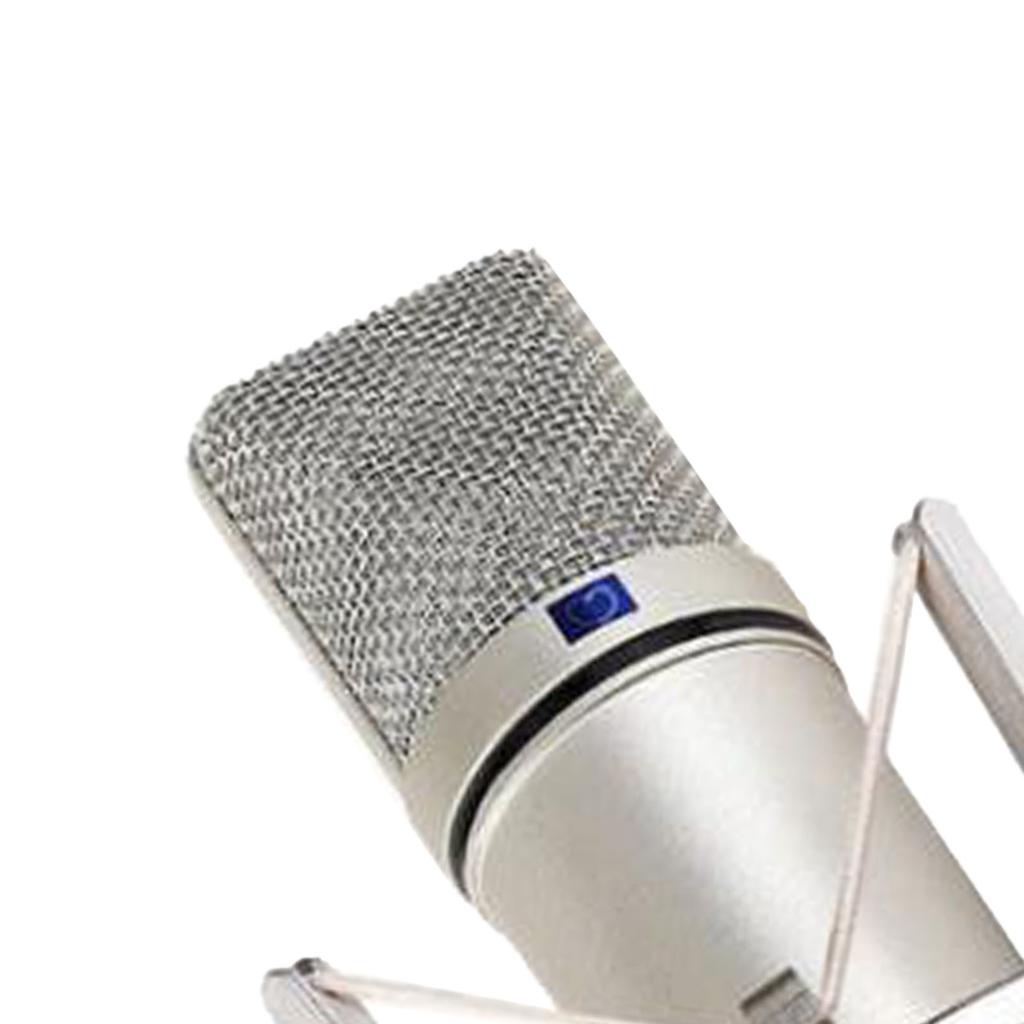Condenser Microphone 48V Professional Large Diaphragm for Singing Live Streaming