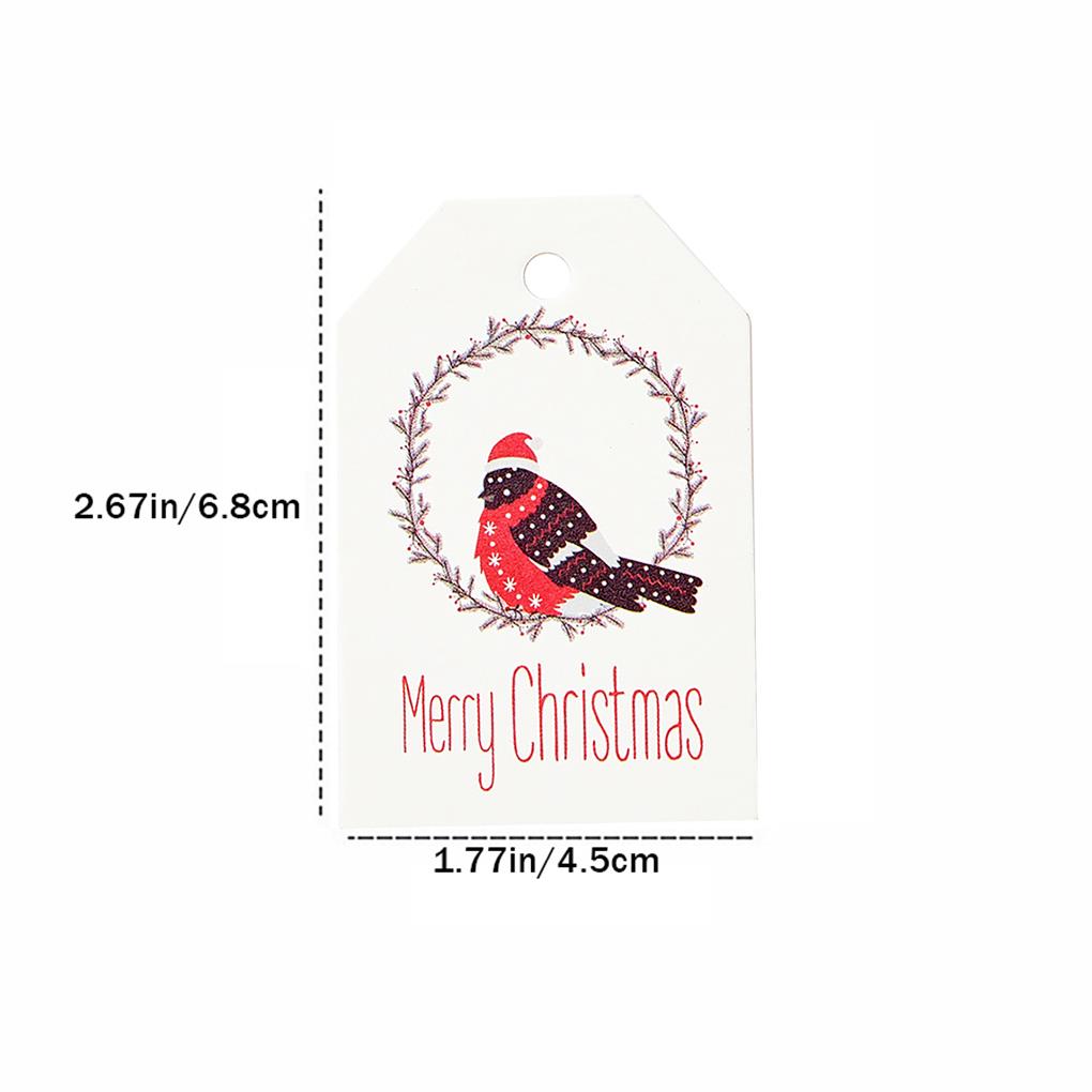 Weihnachtsthema Papier DIY Bastelpapier Etikett Home Office Feiertagsdekoration Hängendes Ornament