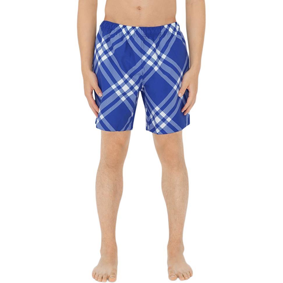 Burberry FW23 Beach Shorts Men's Blue 80799001