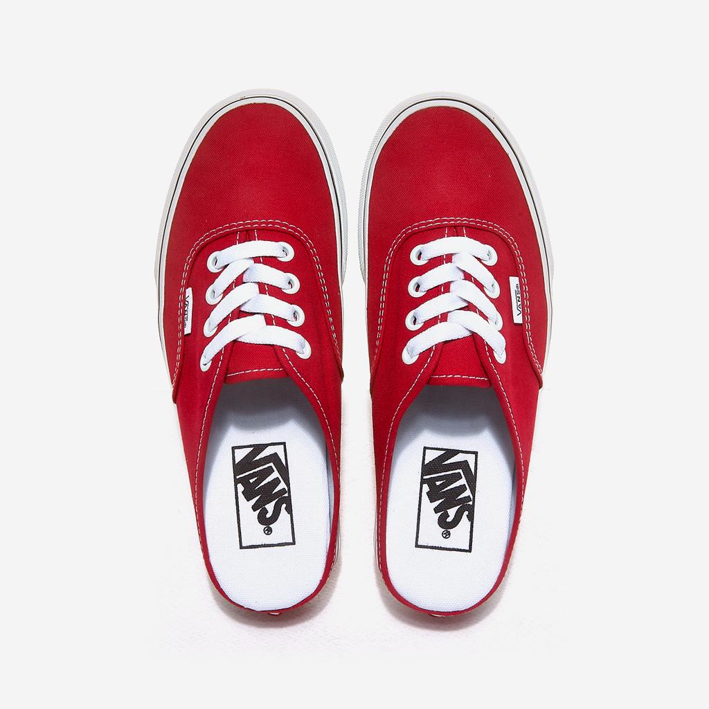 [Vans] Authentic Mule - Racing Red / True White [VN0A54F7JV6] [Shipped from Korea] 100% Authentic