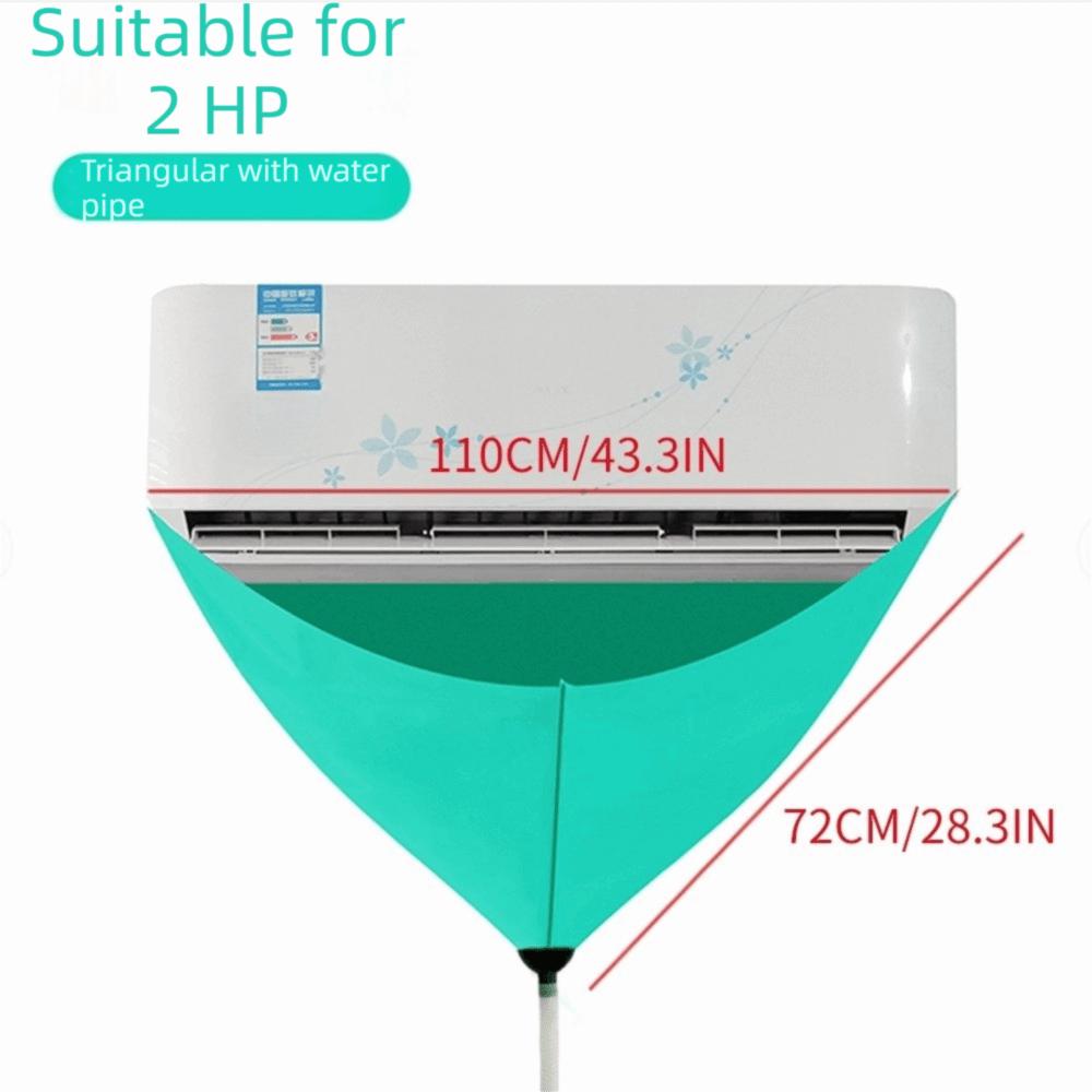 Leak-proof Air Conditioner Clean Cover Waterproof Drain Air Conditioner Cleaning Kit Thickened PVC with Drain Pipe