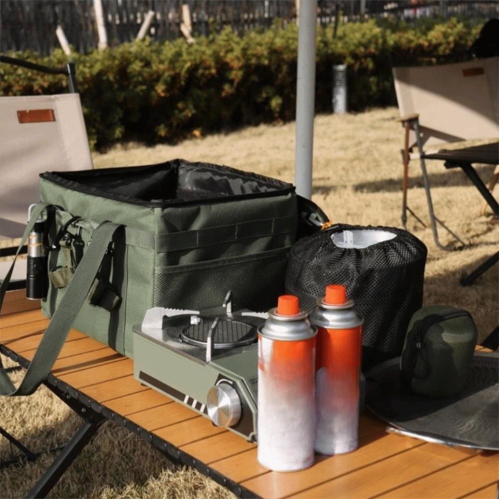 Large Capacity Folding Storage Box Waterproof Picnic Organizer Bag Outdoor Storage Box  Camping