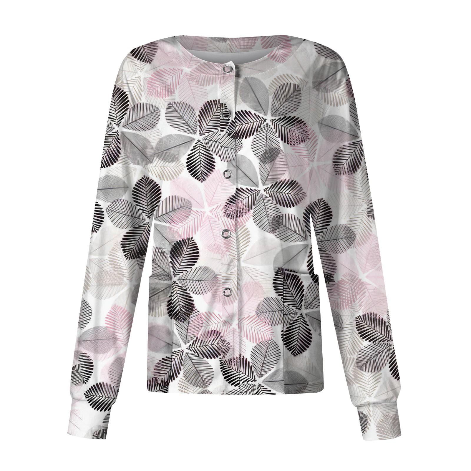 

Женский однобортный защитный комбинезон с длинным рукавом и карманом, рабочий воротник-стойка, кардиган, куртка, топ XXXXL