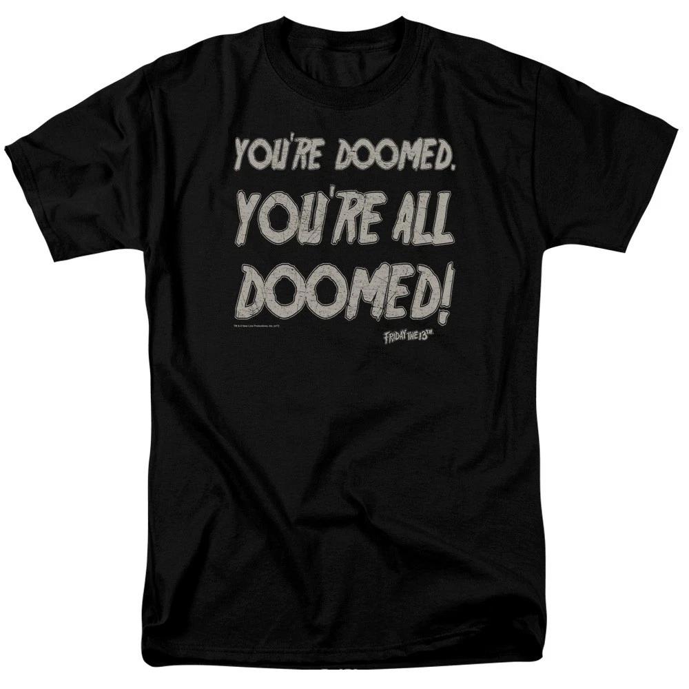 

Friday the 13th Doomed Men’s T-Shirt S-5XL Officially Licensed Horror Movie Tee L