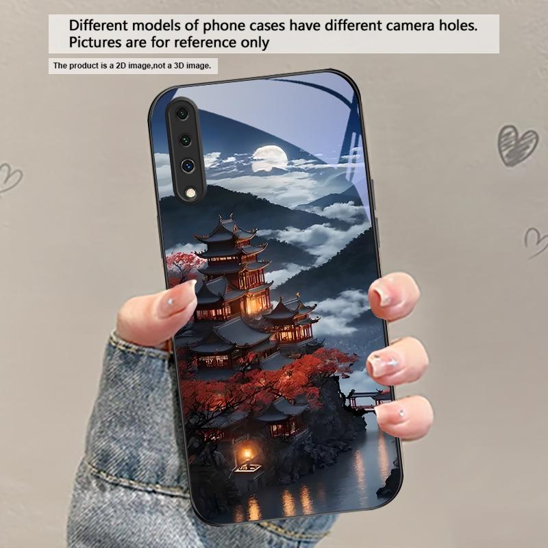 Moonlight Fairy Trail For Samsung Galaxy A30 A31 A32 A33 A34 A35 A42 A30s A20 A25 A26 A51 A56 A54 A72 A73 70 Glass Phone Case