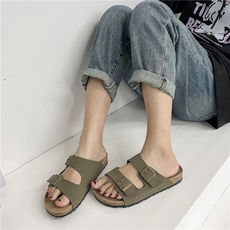 Мода Модные пляжные женские сандалии Летние туфли на плоской подошве с застежкой-молнией — фото 4