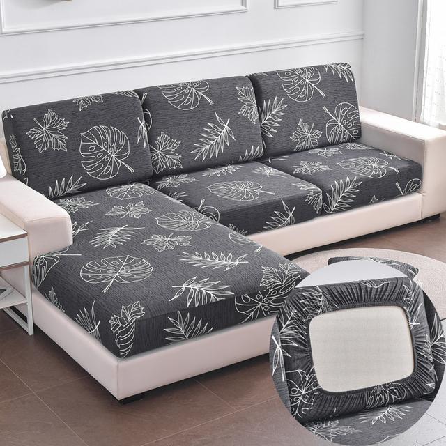 1 /2 /3 /4 Seat Couch Cushion Protective Slipcovers Sofa Furniture Seat Cushion Cover Sets Anti -Slip Furniture Protector Replacement Individual