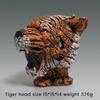 Nuove tendenze Stile nordico contemporaneo Scultura animale Decorazione per la casa Leone Tigre Busto di scene di confine Decorazione della stanza e parete