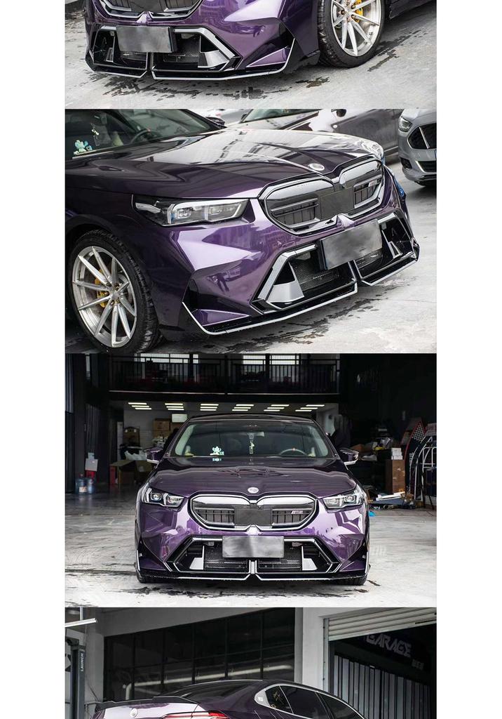 BMW 5 Series G60/G68 M5 Style Front & Rear Bumpers, Side Skirts, PP Material Body Kit