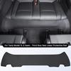 For Tesla Model YL 6-Seater Third Row Seat Lower Protective Mat Leather Under Seat Anti-kick Pad Cover Car Interior Accessories