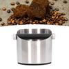 Rubber Base Coffee Grounds Bucket Removable Knock Bar Stainless Steel Knock Box  Espresso Making