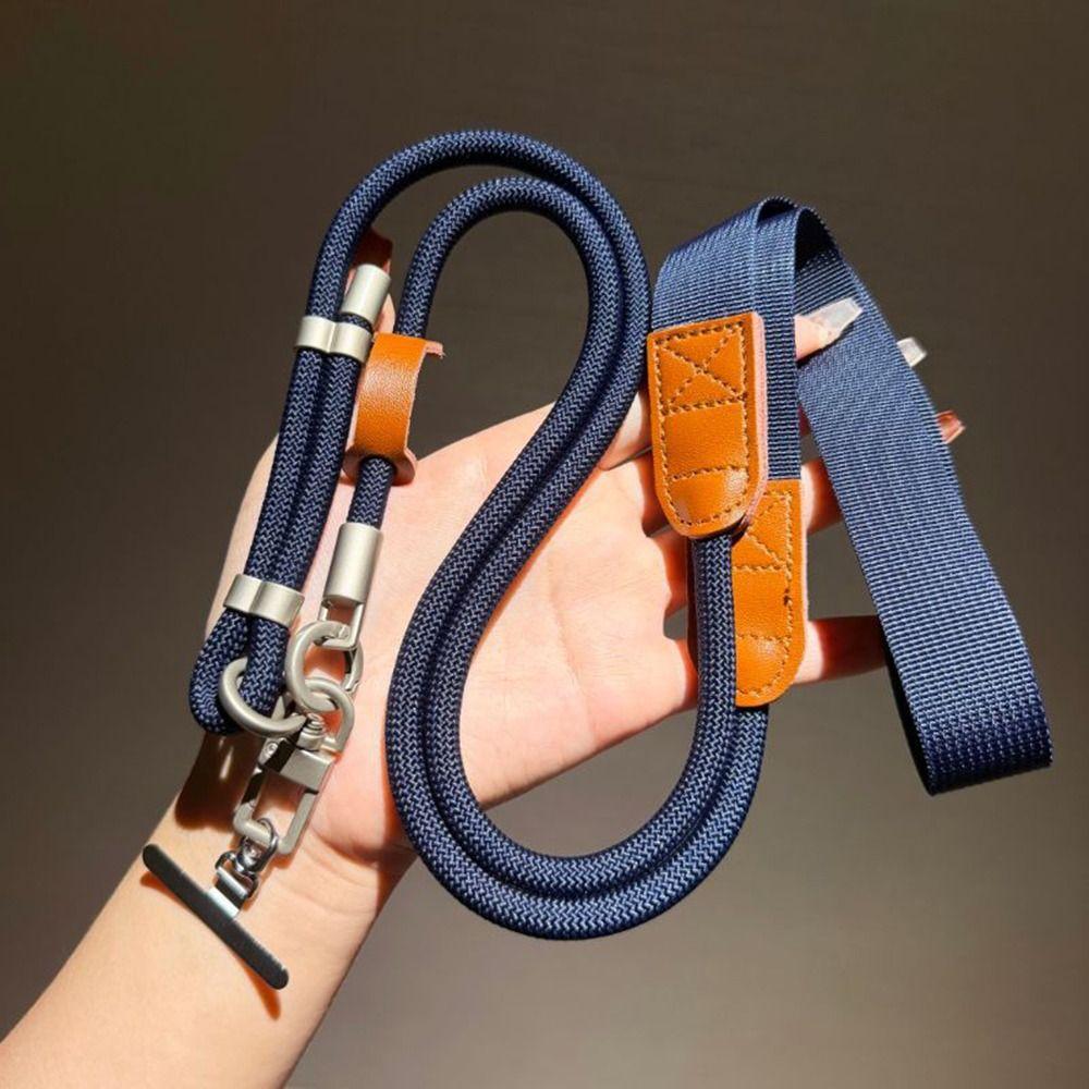New Universal Adjustable Phone Strap 360 Degree Rotation Metal Hook Crossbody Strap Anti Loss Neck Strap All Phone Cases