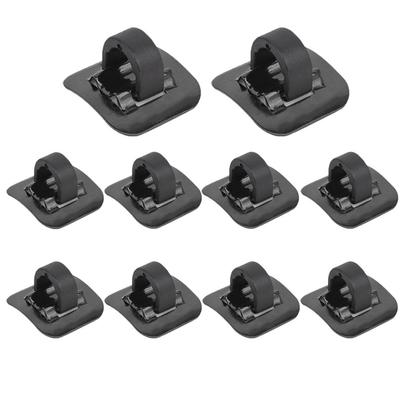 10PCS Aluminum Alloy Bicycle Cable Clips C Buckle Bicycle Frame Buckle  Mountain Bike