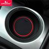 Smabee for NISSAN Juke 2013 2014 2015 2016 Anti-Slip Gate Slot Mat Interior Accessories Rubber Coaster Car Sticker