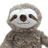 Dog Plush Sloth Toy Interactive Squeaky Pet Chew Toy Teeth Cleaning Stuffed Animal Soft Puppy Teething Toy for Dogs Tug-of-War Boredom Relief