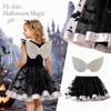 Girls Halloween Costume Dress with Set