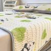 New Cartoon Comic Latex Summer Mat Washable Fresh Baby Ice Silk Summer Mat Child Air Conditioner Soft Seat