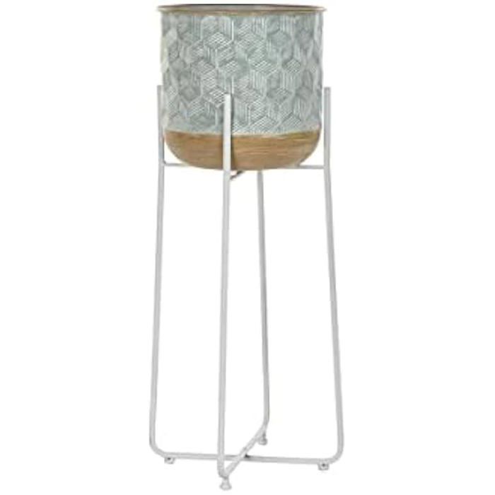 Pot de Fleurs - DKD HOME DECOR - Multicolore - Métal - 35 x 35 x 91 cm - Intérieur