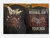 Nuova Maglietta Puscifer Band 2 Lati The Normal Isn'T Tour 2026 Taglia S a 5XL