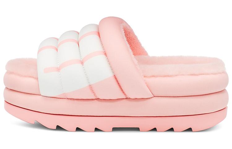 UGG Maxi Slide Логотип Розовый Гребешок Женские 1127067-PSLP 39