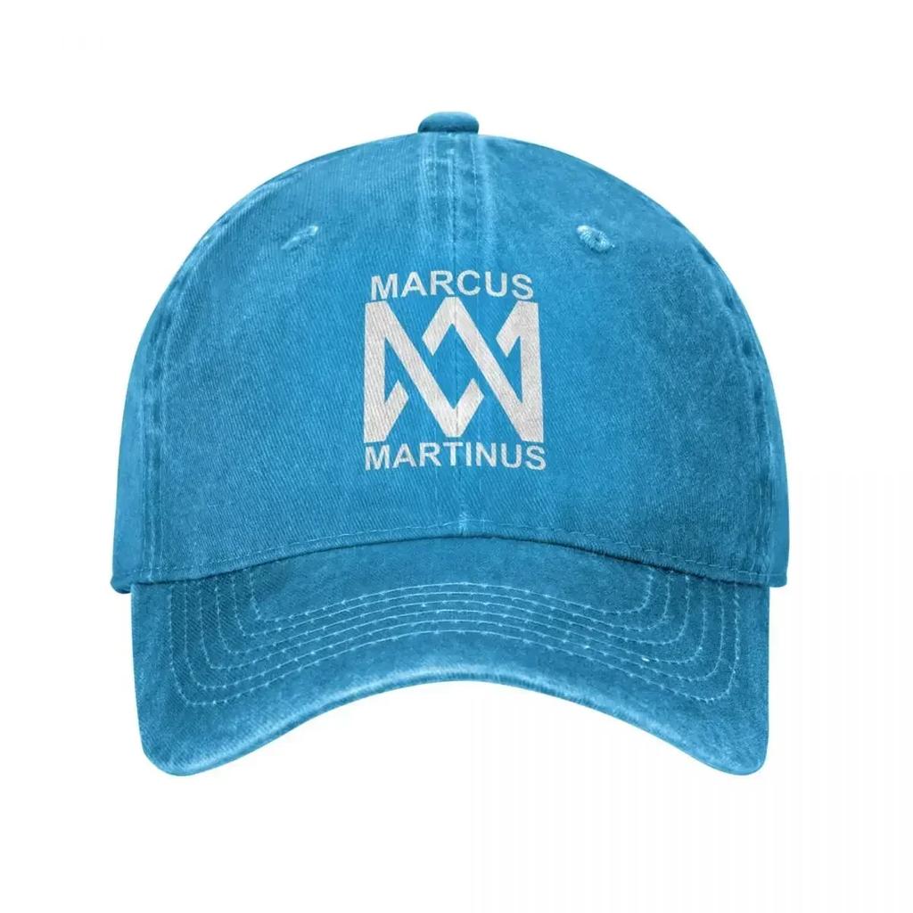 Marcus Martinus Twin Boys Unisex Women Baseball Caps Music Song Distressed Cotton Hats Cap Vintage Outdoor Activities Headwear