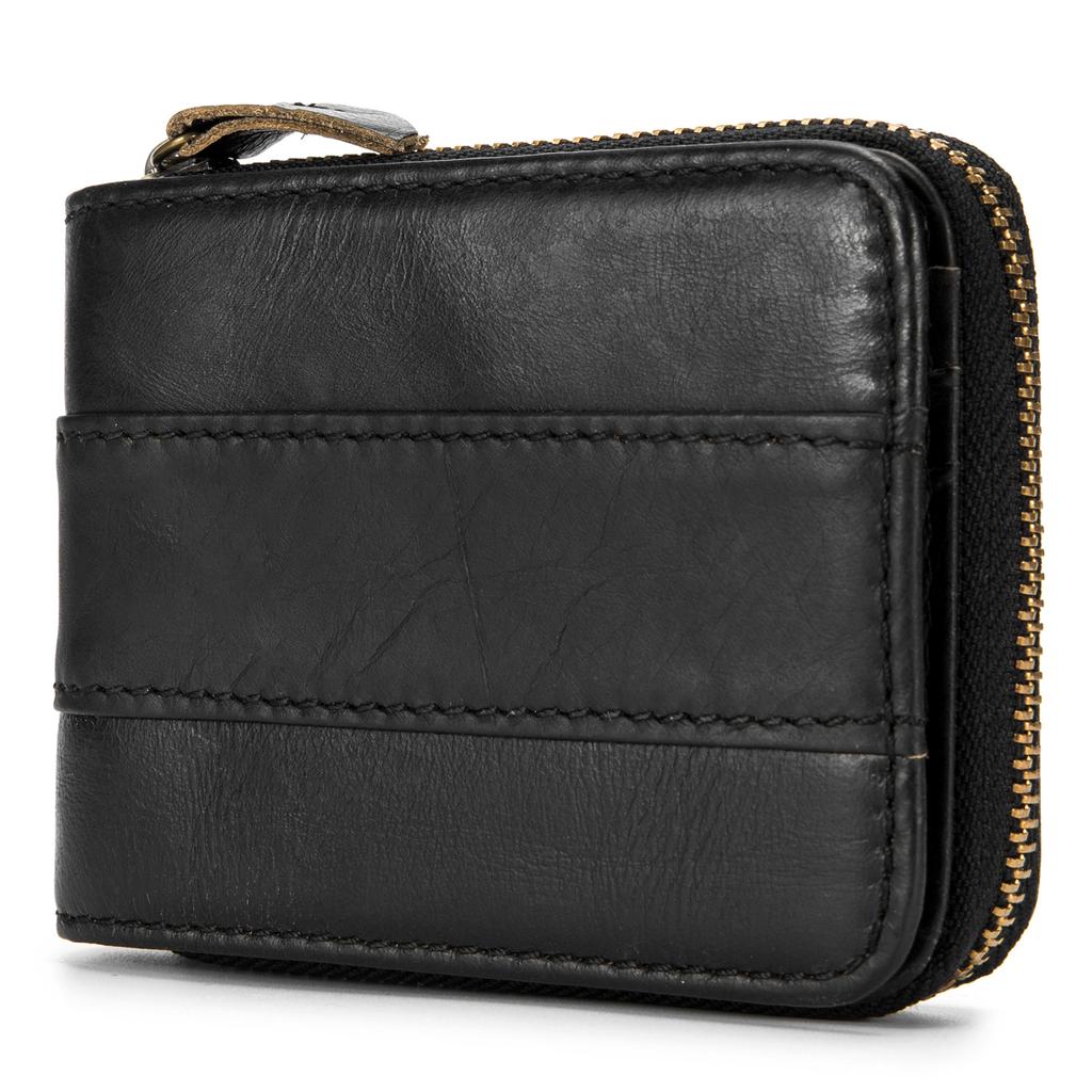 Leather Bifold Wallet for Men Travel Purse Pouch Gift