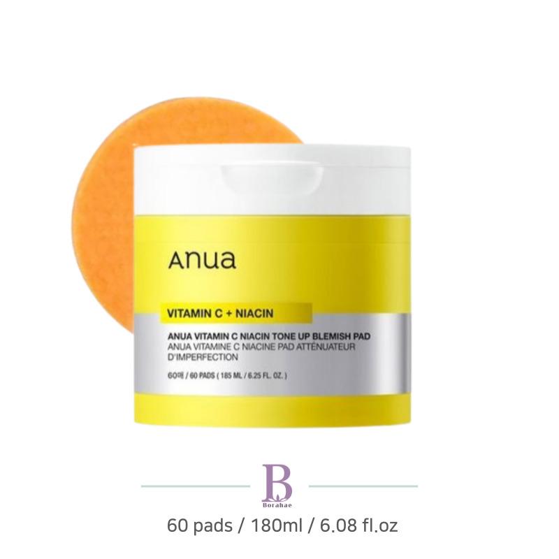 

Anua Витамин C Ниацин Тонизирующие пэды от пигментных пятен 60 пэдов 60 Pads