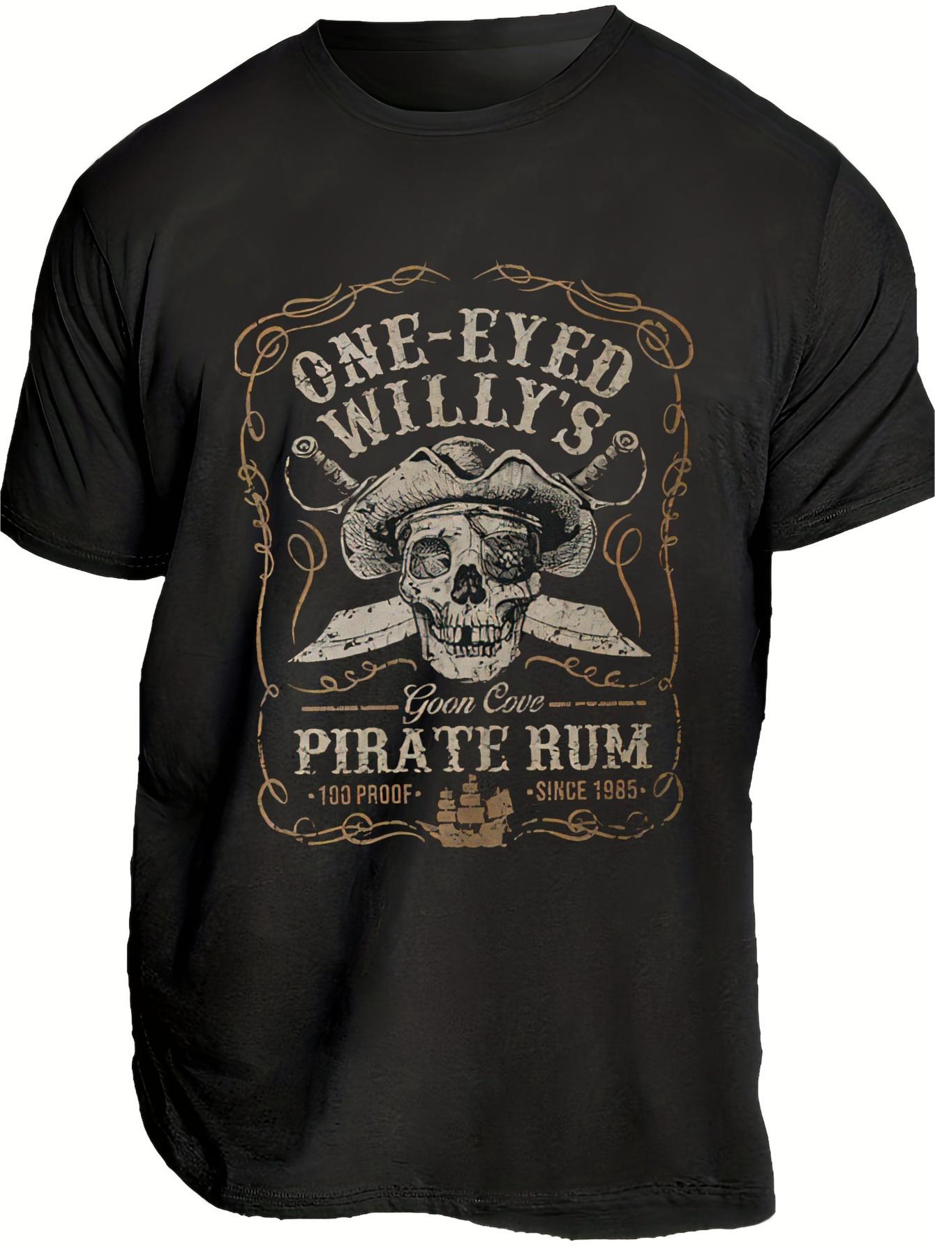 Men s Retro Design T-Shirt- One-Eyed Willy Design XXXXL