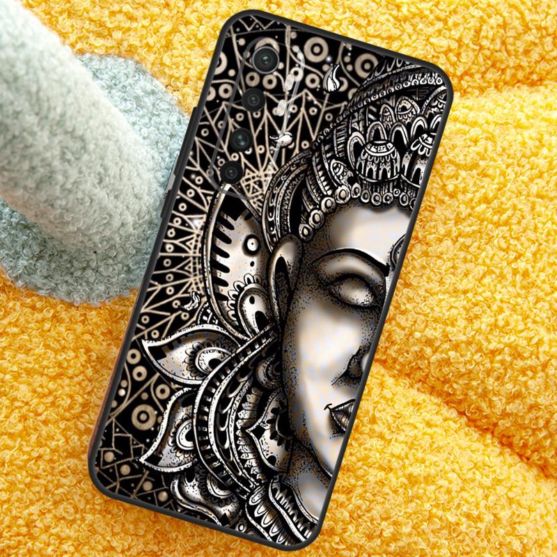 Gautama Buddha Case For Xiaomi 15 14 Ultra 13T 14T 15T 17 Pro Max Cover For POCO X7 F8 Pro X3 X5 X6 F5 F6 F7