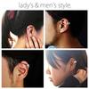 pi0418-19 [Brand Name: 2PIECES] Silver Accessory Ear Cuff Men's Sterling Silver 925 Sold Individually (19. Cherry Blossom Blizzard)