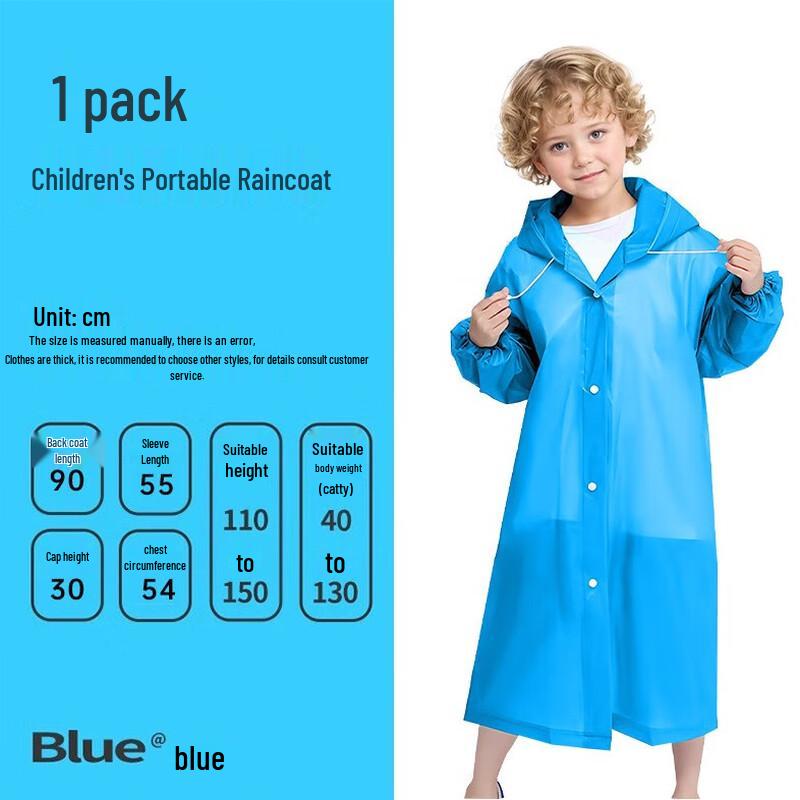 Children s EVA Lightweight Raincoat