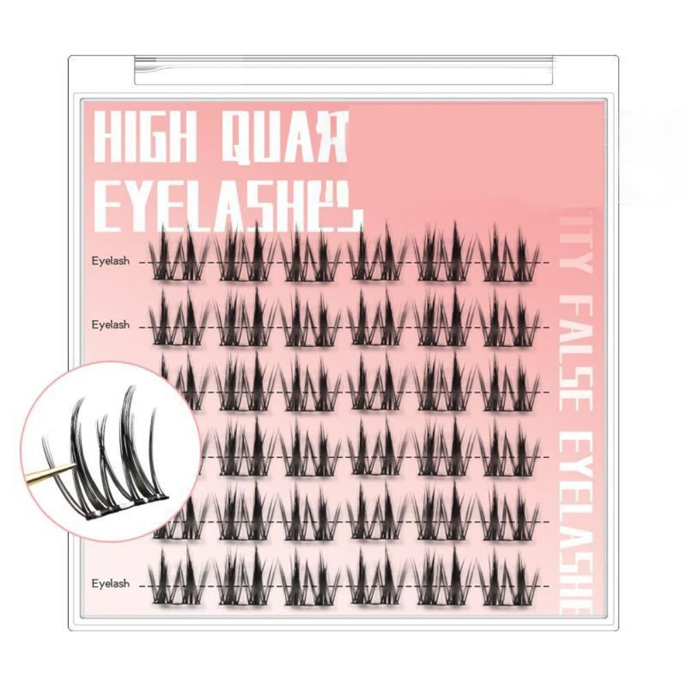 

Одинарные пучковые искусственные ресницы самоклеящиеся для наращивания накладные ресницы косплей Style 4