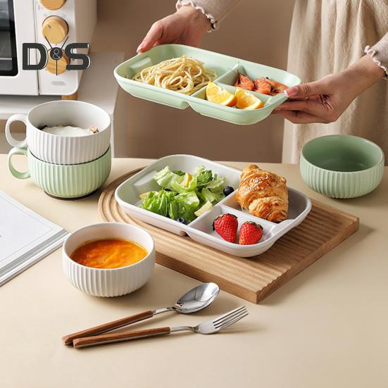 Ceramic Milk Cup with Handle Safe Bouillon Cup Cream Aesthetic Breakfast Bowls Microwave & Oven Safe Tableware for Home Outdoor Restaurant