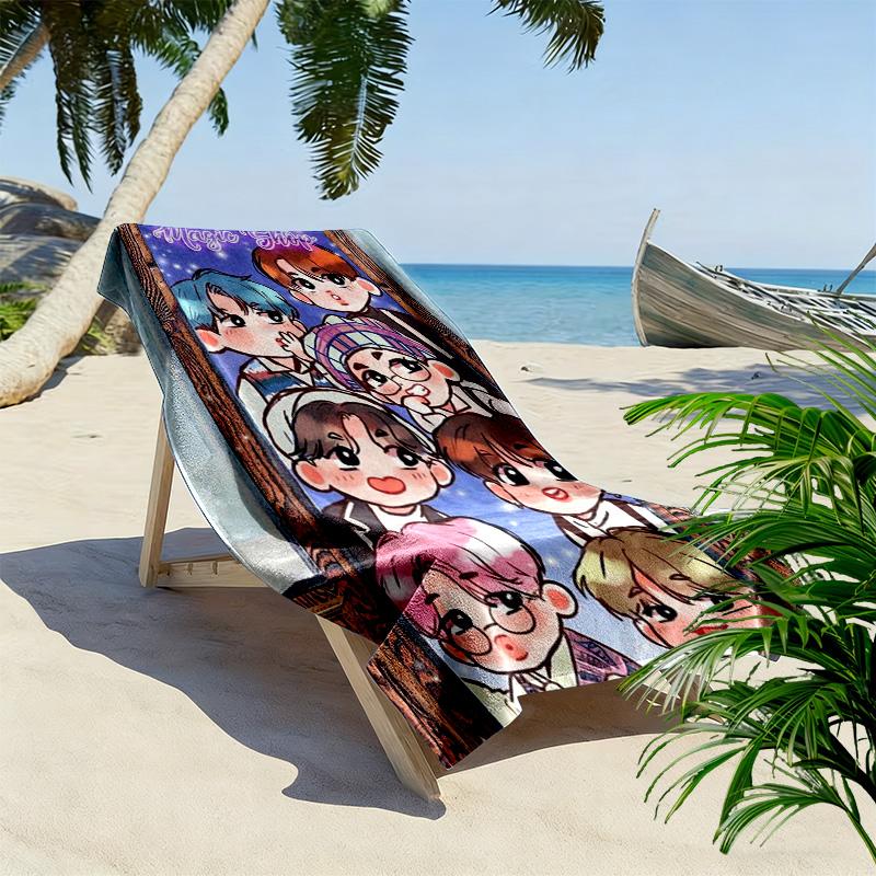 Harmony Diversity: Unity Beach Towel Outdoor Camping Soft Outdoor Pool Towel Absorbent Bath Towel Seaside Outdoor Picnic Beach Mat Beach Towel